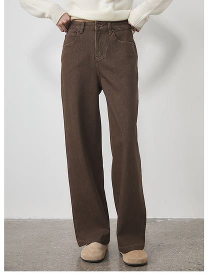 Miranda Wide-Leg Cotton Jeans