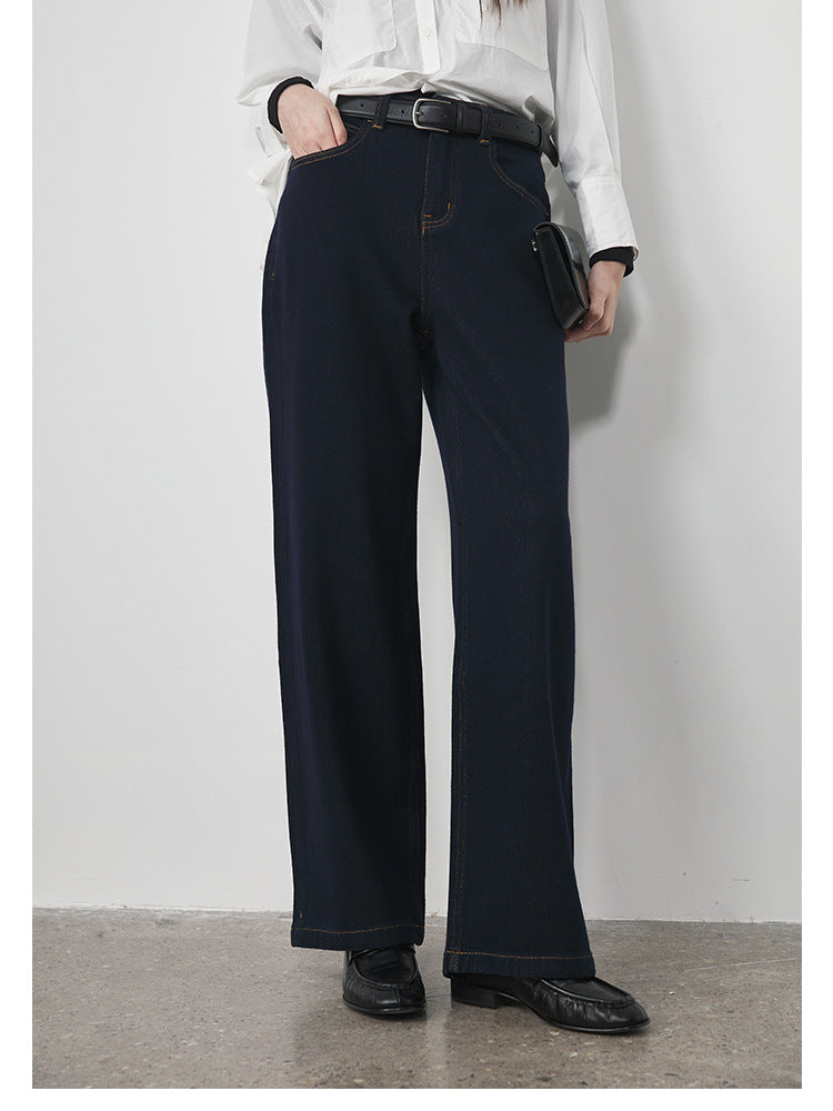 Miranda Wide-Leg Cotton Jeans