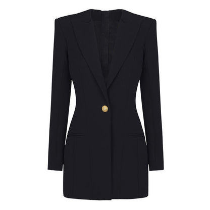 Charlotte Blazerkleid mit spitzem Revers