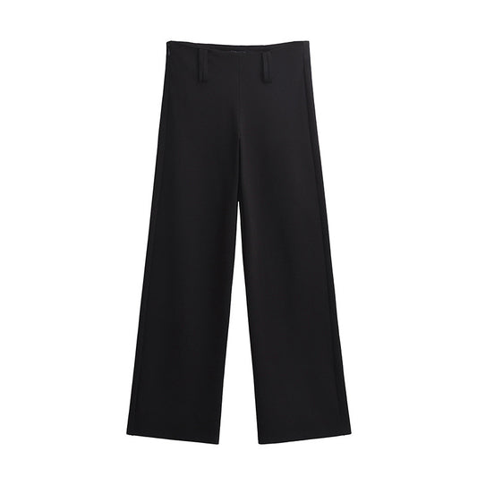 Madge Hose mit hoher Taille und weitem Bein