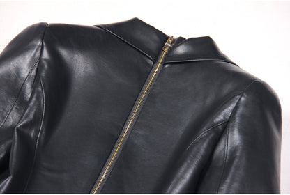 Joan Leather Jacket Dress