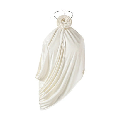 Calliope Halter Neck Draped Top