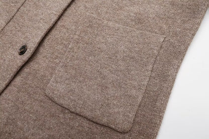 Martha Schal & Strickpullover Mantel