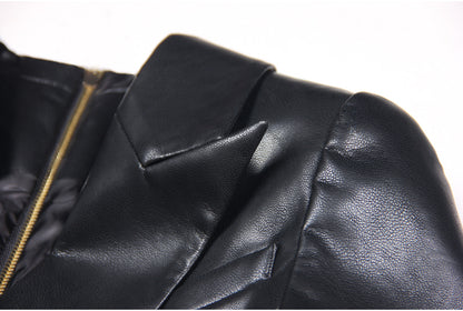 Joan Leather Jacket Dress