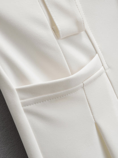 Pam Wide-Leg Pleated Pants