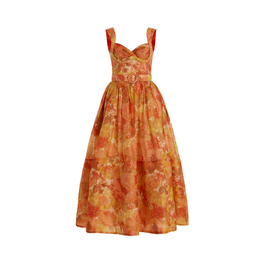 Eloise Corset Midi Dress