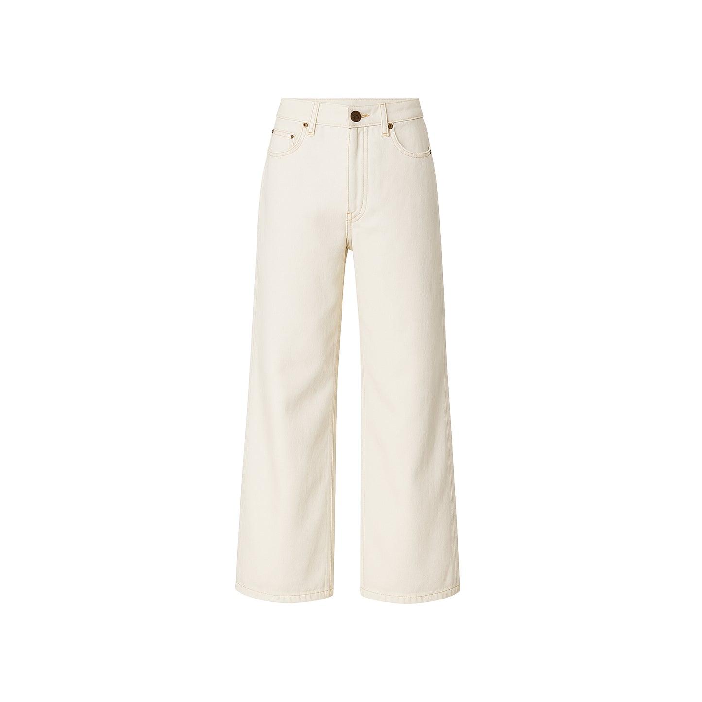 Miranda Wide-Leg Cotton Jeans