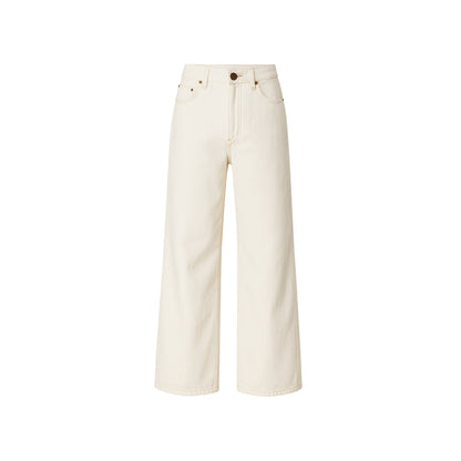 Miranda Wide-Leg Cotton Jeans