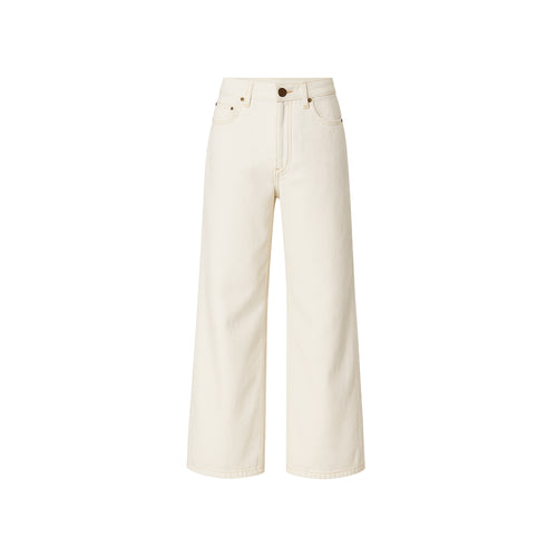 Miranda Wide-Leg Cotton Jeans