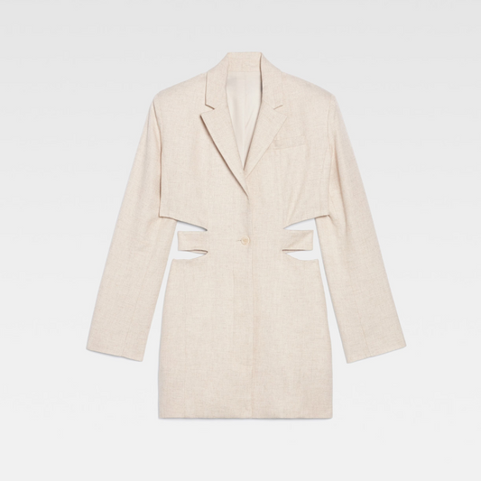 Rosella - Robe blazer découpée