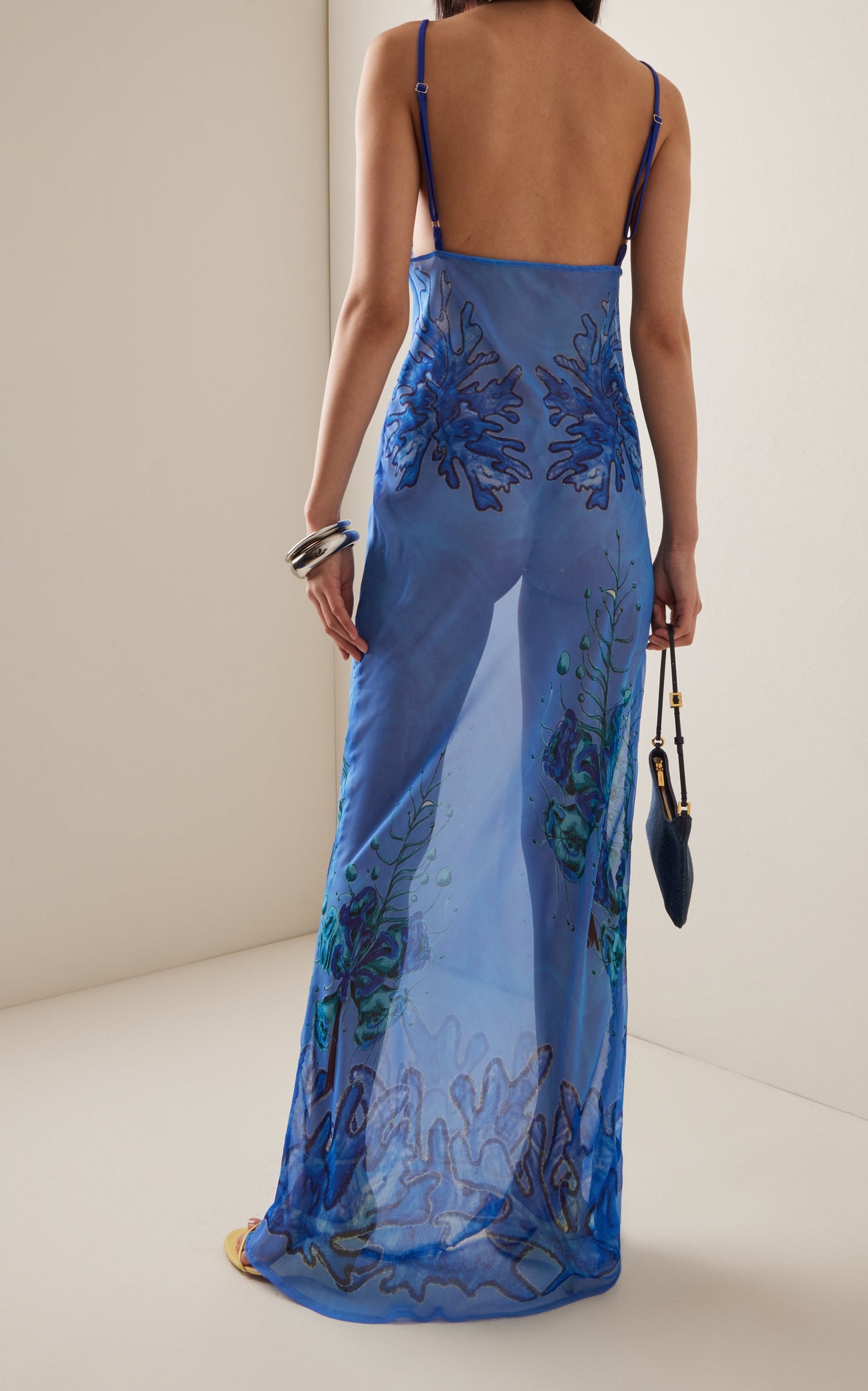 Robe de plage en mousseline Viona