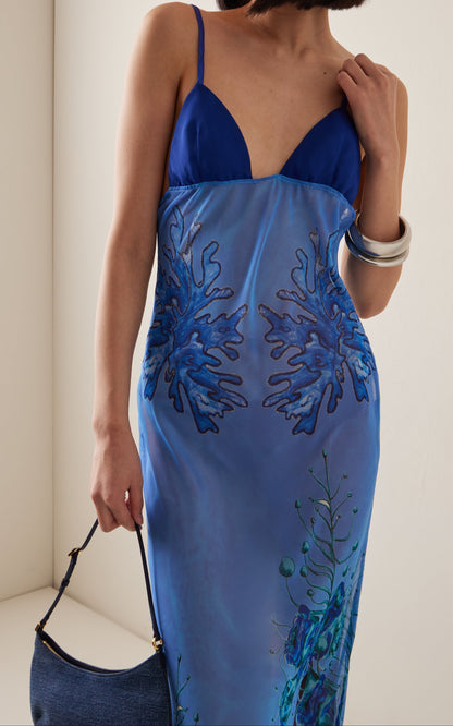 Robe de plage en mousseline Viona