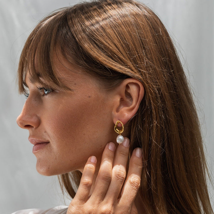 Pendants d'oreilles en perles Grace